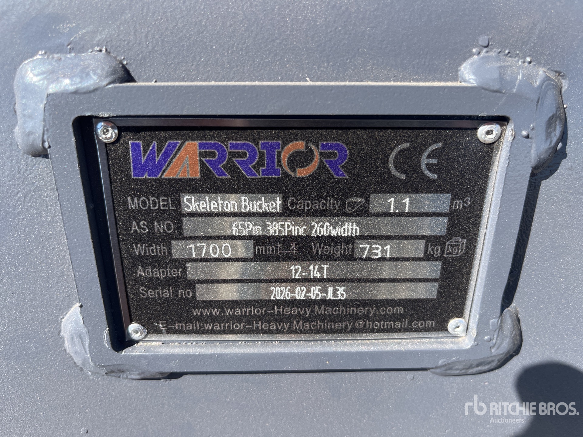 General Appearance with Seriennummer / FIN