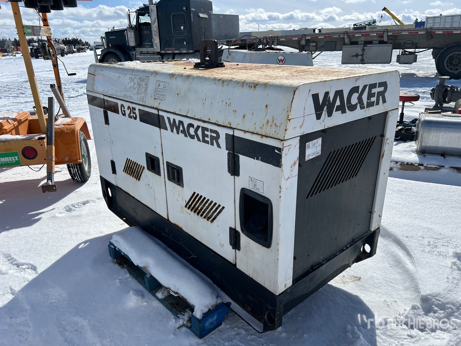 General Appearance with Picture, Left Rear Corner