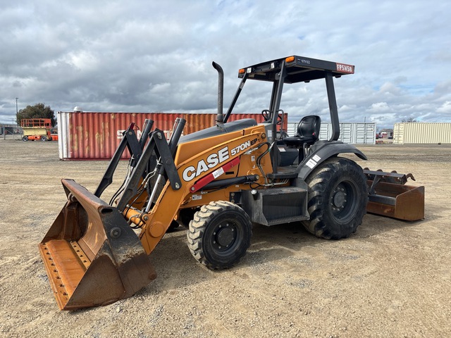2018 Case 570N EP 4x4 Landscape Loader