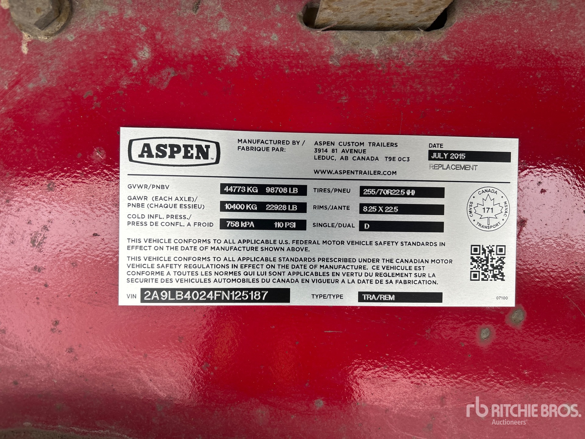 Aspect général with Numéro de série/Numéro d'identification du véhicule automobile