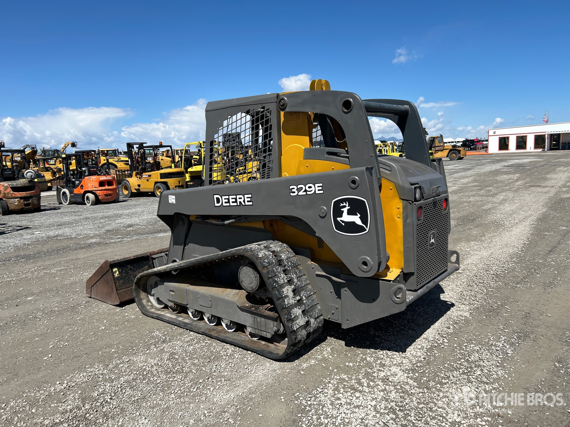 2016 John Deere 329E Compact Track Loader | Ritchie Bros. Auctioneers