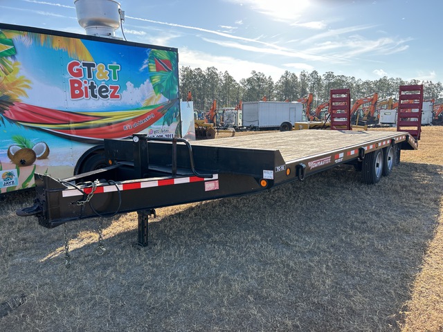 2022 Towmaster TC-16 25 ft T/A Equipment Trailer