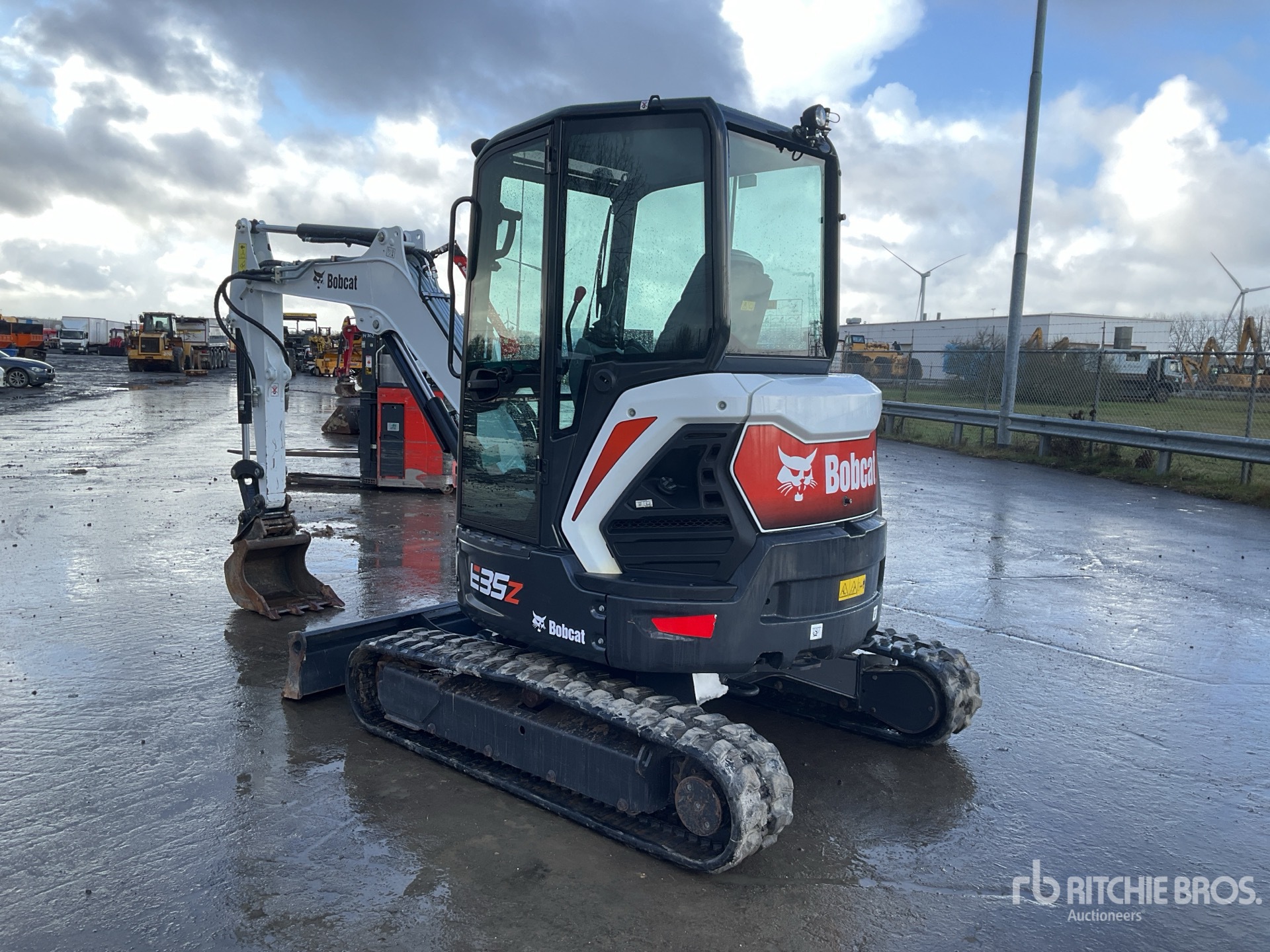 General Appearance with Picture, Left Rear Corner