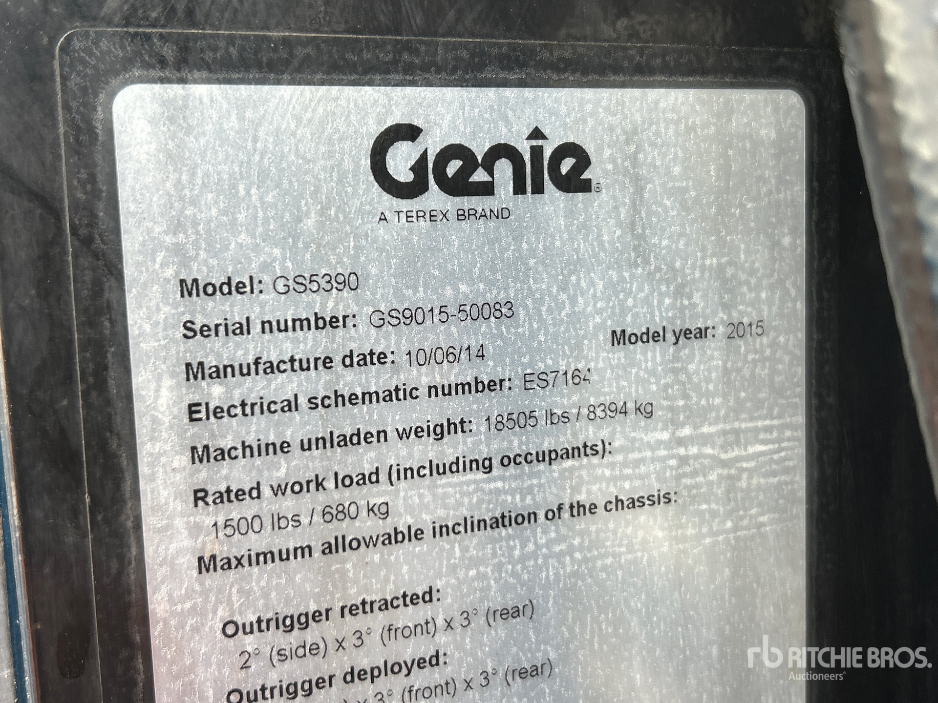 General Appearance with Seriennummer / FIN