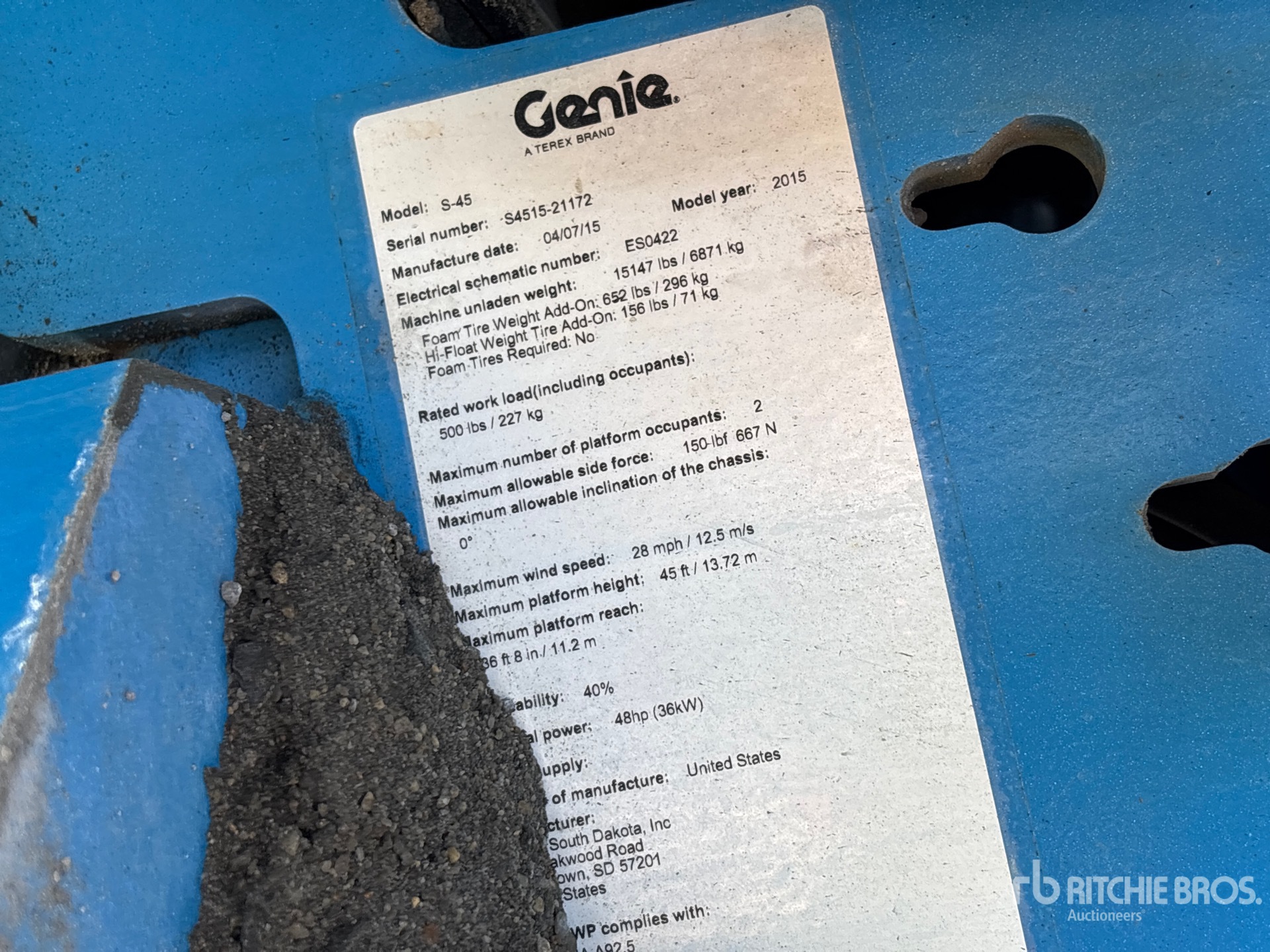 General Appearance with Seriennummer / FIN