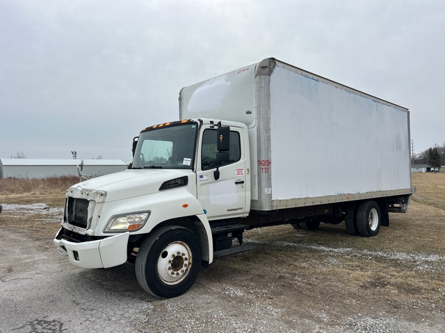2013 Hino 268 4x2 Van Truck