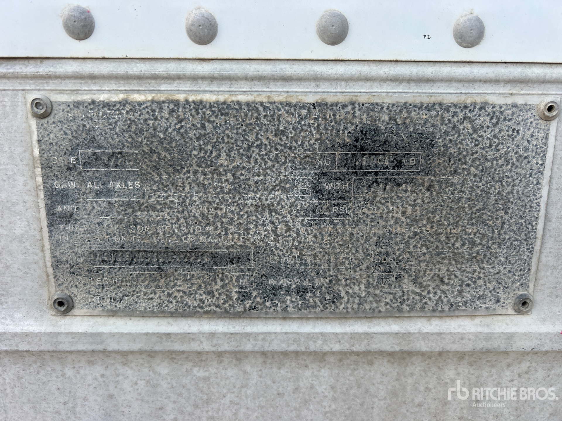 General Appearance with Numer seryjny/numer identyfikacyjny pojazdu