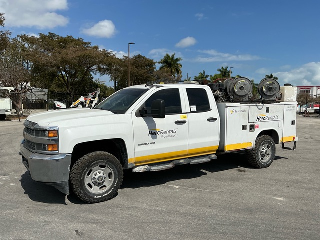 2019 Chevrolet Silverado 2500HD 4x4 Extended Cab Service Truck