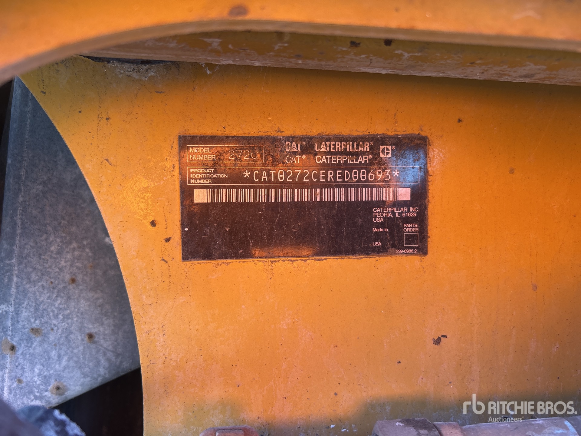 General Appearance with N.º de serie/VIN