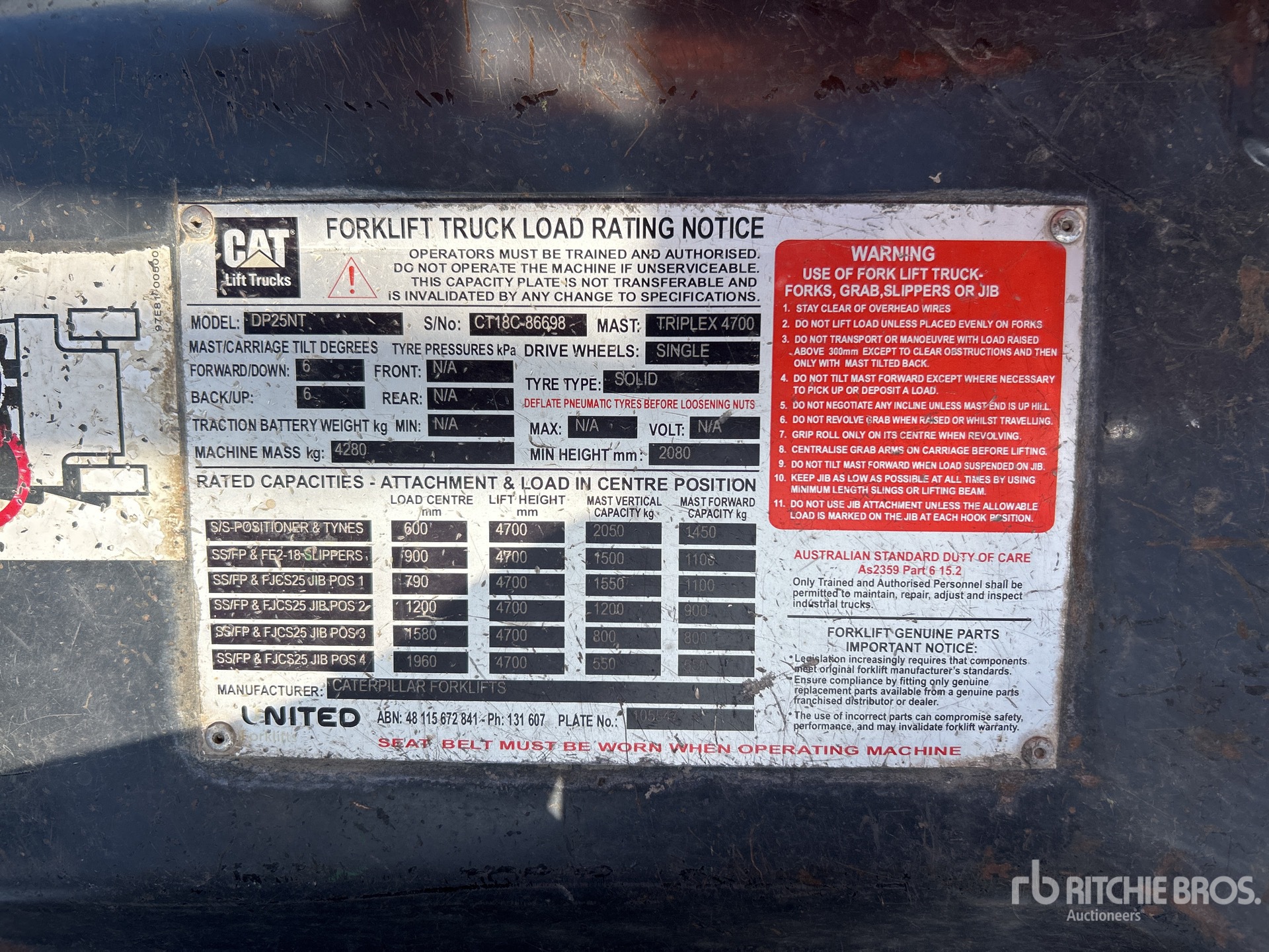 General Appearance with Numer seryjny/numer identyfikacyjny pojazdu