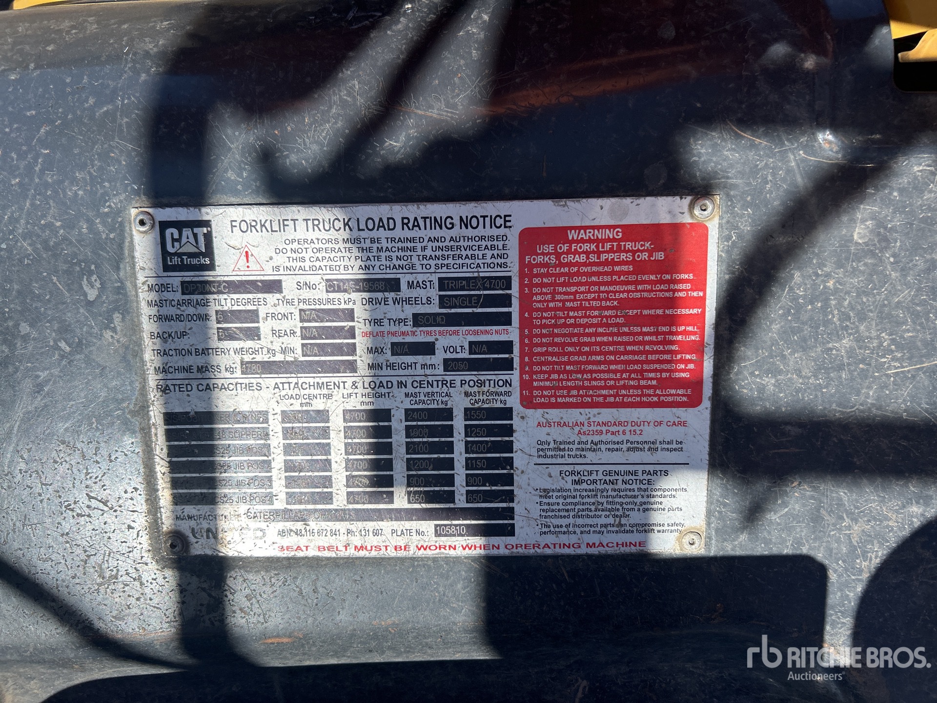 General Appearance with Numer seryjny/numer identyfikacyjny pojazdu