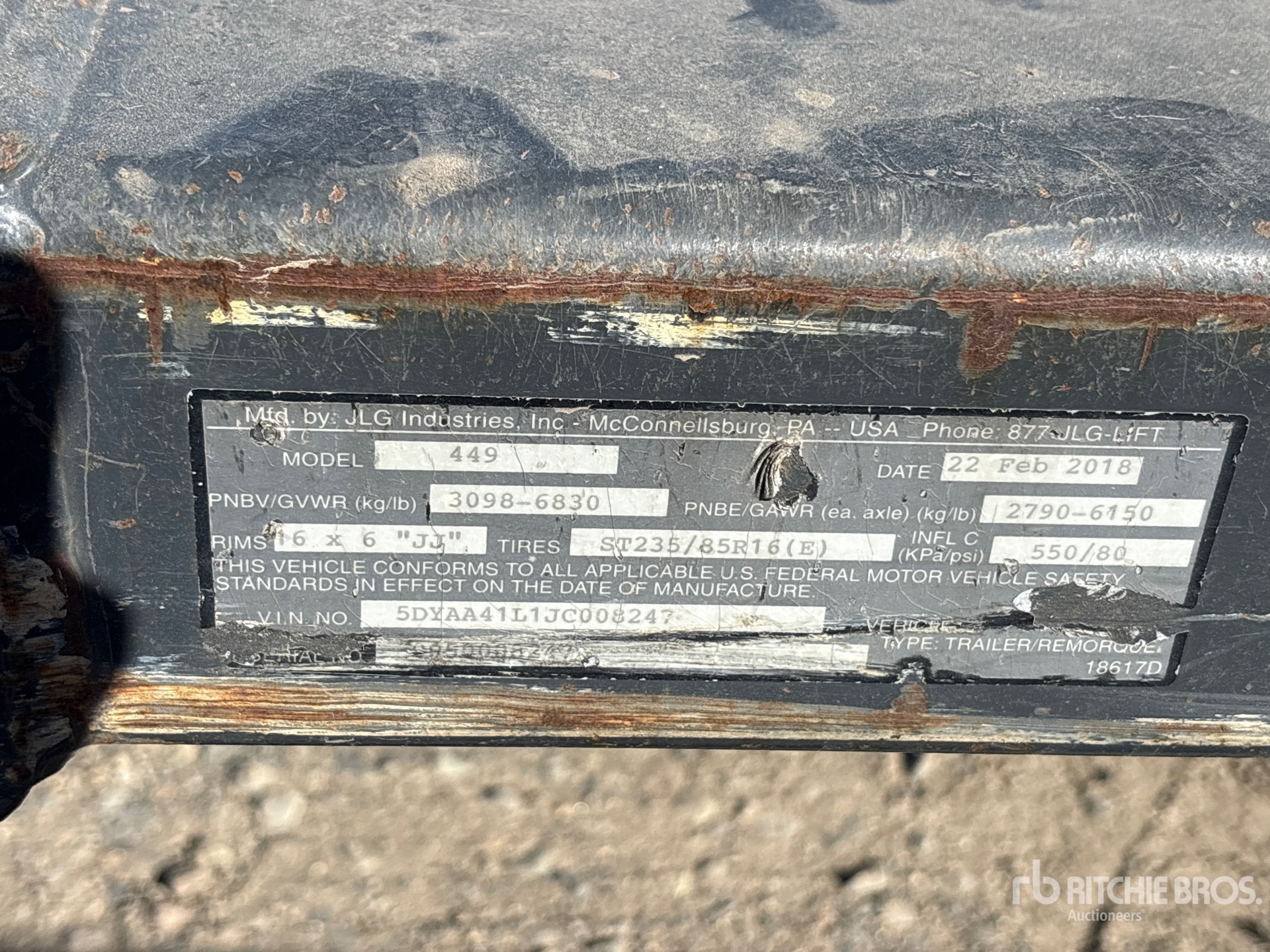 General Appearance with Numero seriale/numero d’identificazione del veicolo (VIN)