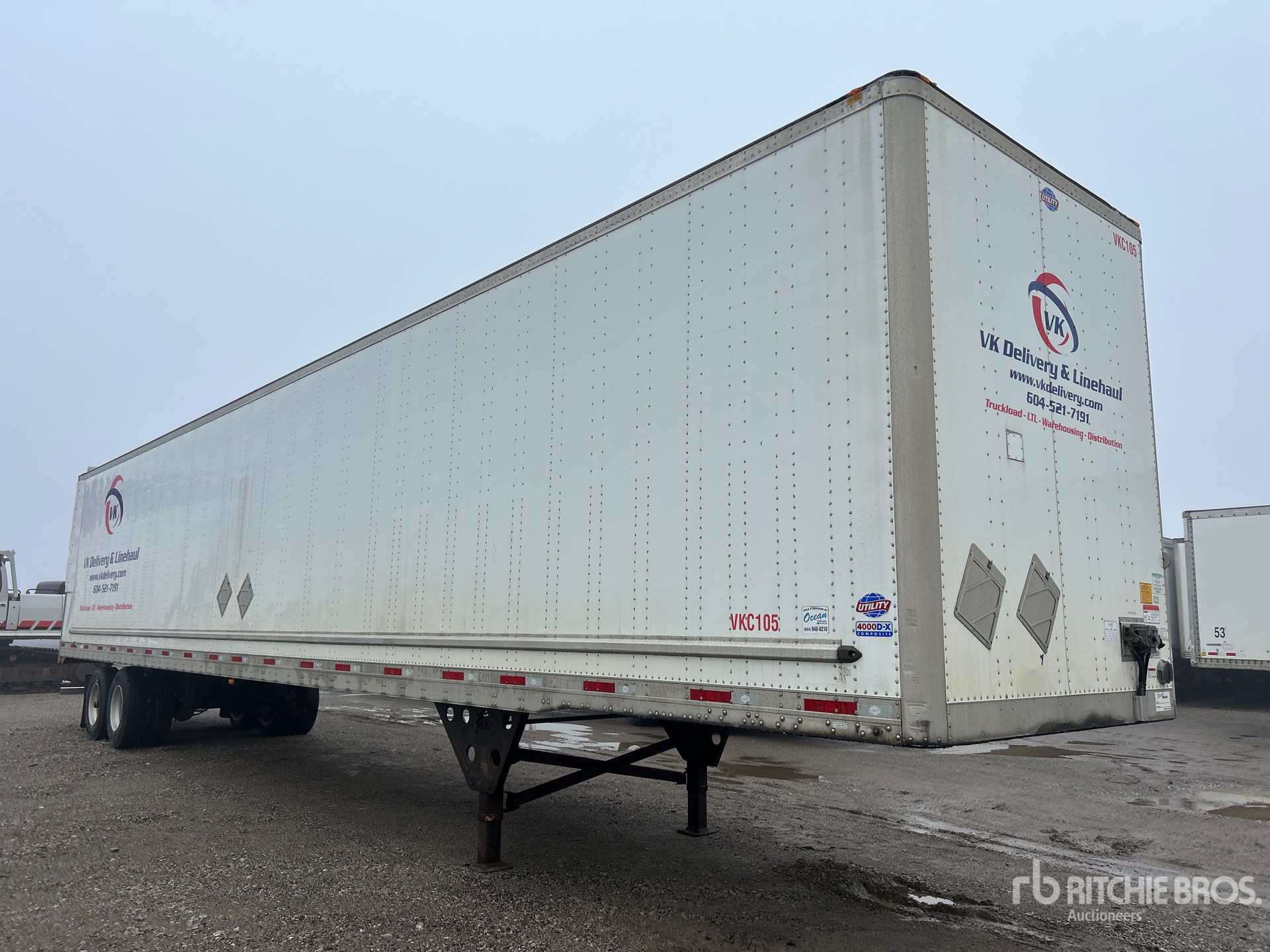 2019 Utility 53 ft x 102 in T/A