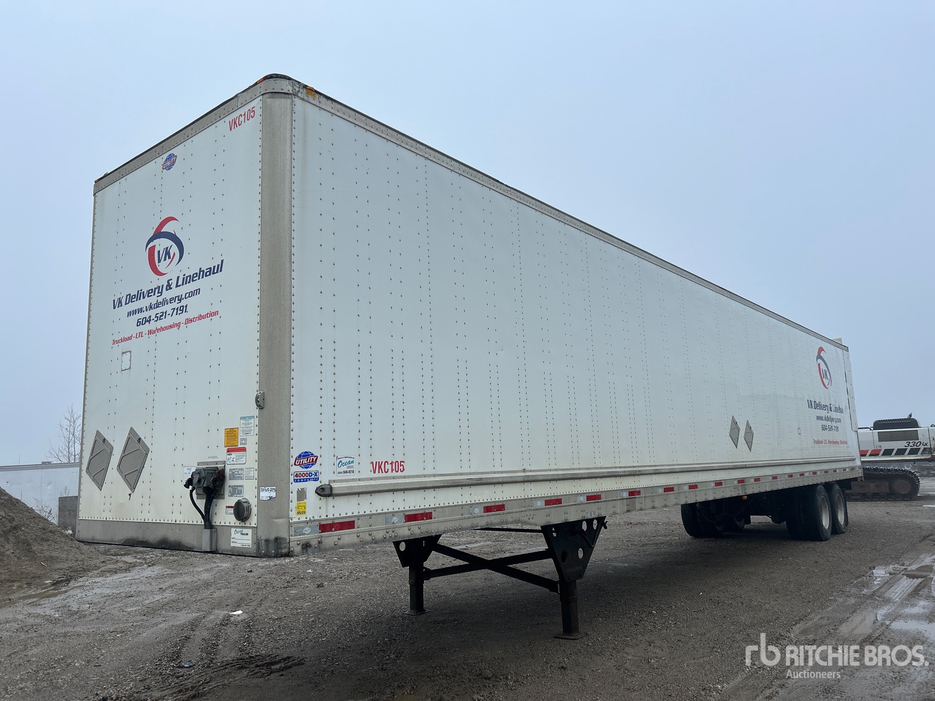 2019 Utility 53 ft x 102 in T/A
