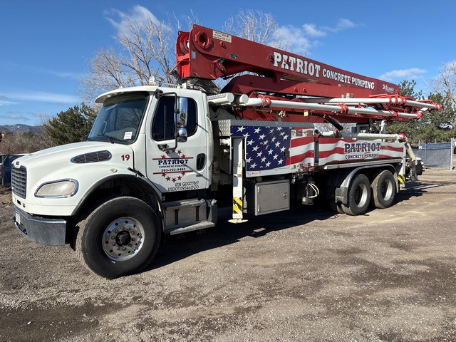 2015 Alliance 38 38 m on 2016 Freightliner M2 106 6x4 Concrete Pump Truck 2015 Alliance 38 38 m on 2016 Freightliner M2 106 6x4 Concrete Pump Truck