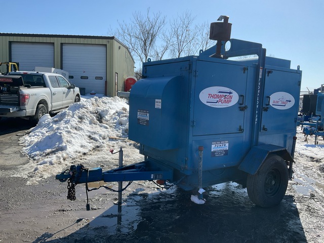 Thompson 10010525 PS OT160 TWG SH Trailer-Mounted Water Pump