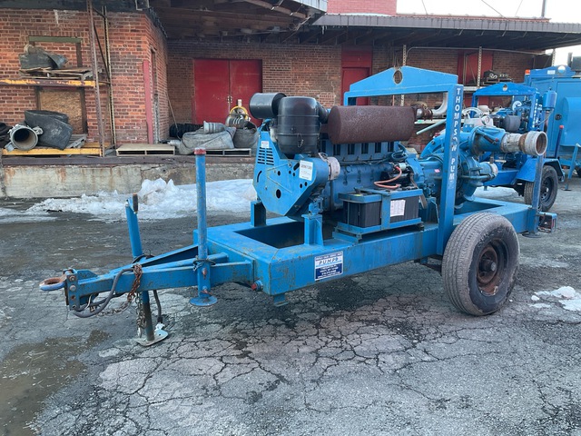 Thompson 6J-DDST-6 JET Trailer-Mounted Water Pump