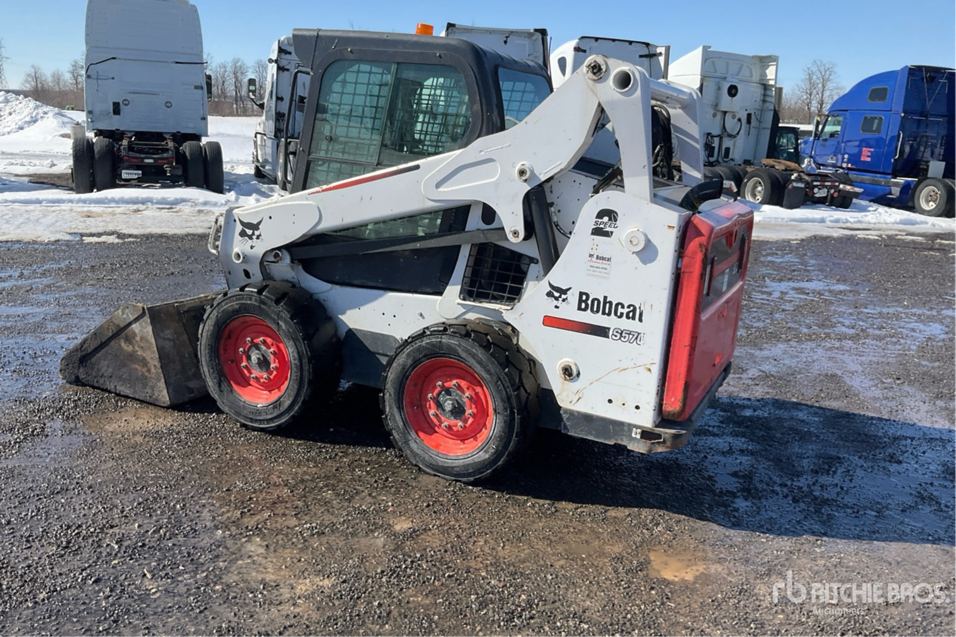 General Appearance with Picture, Left Rear Corner