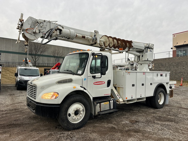 2012 Altec on 2012 Freightliner M2 106 4x2 Digger Derrick Truck