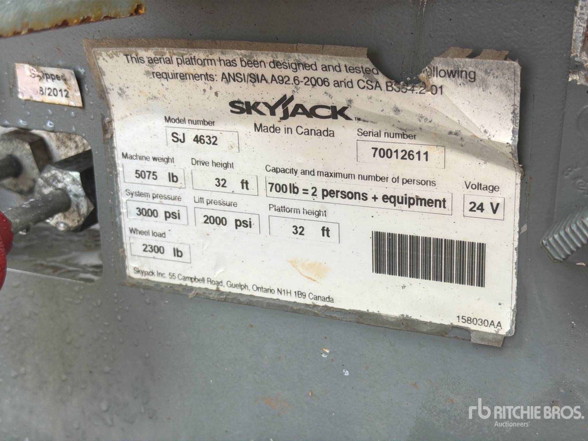 General Appearance with Seriennummer / FIN