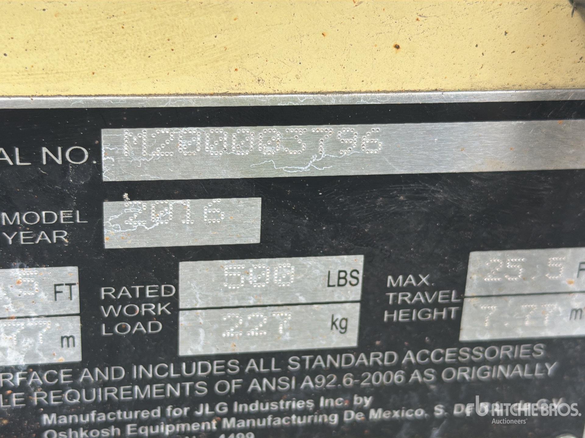 General Appearance with Seriennummer / FIN