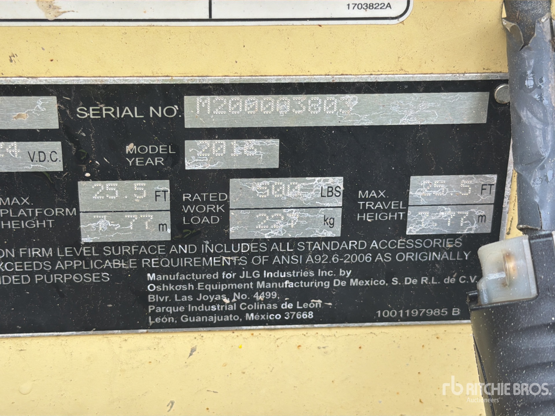 General Appearance with Seriennummer / FIN