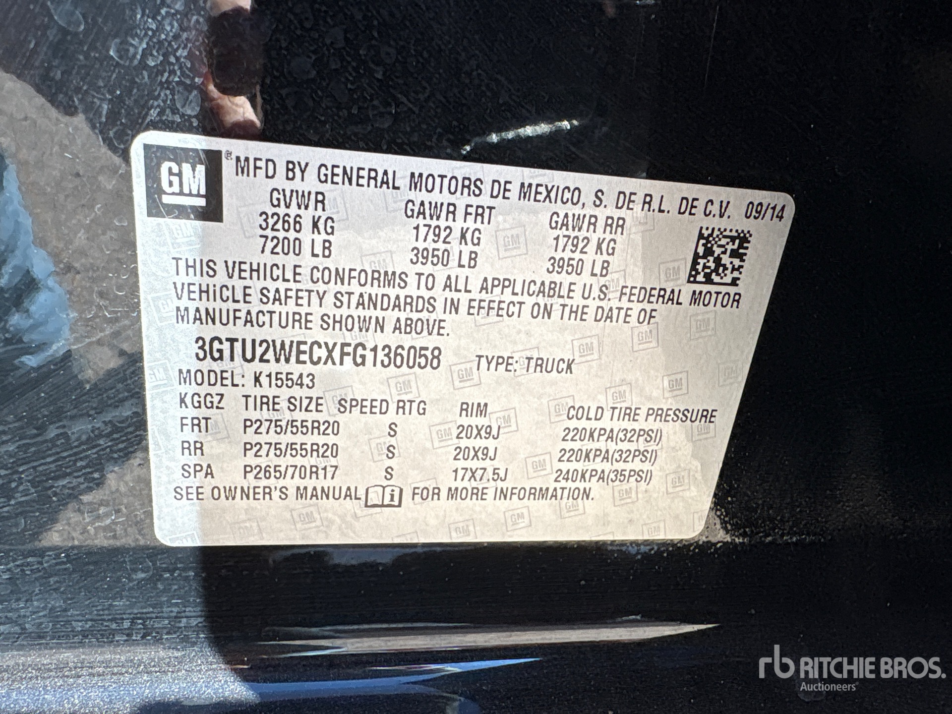 General Appearance with Seriennummer / FIN