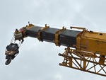 Crane Superstructure with Main Boom Sections