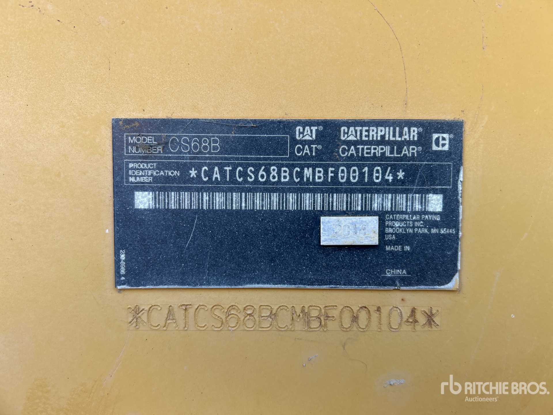 General Appearance with Numer seryjny/numer identyfikacyjny pojazdu