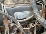 Engine with Emission Certification Label