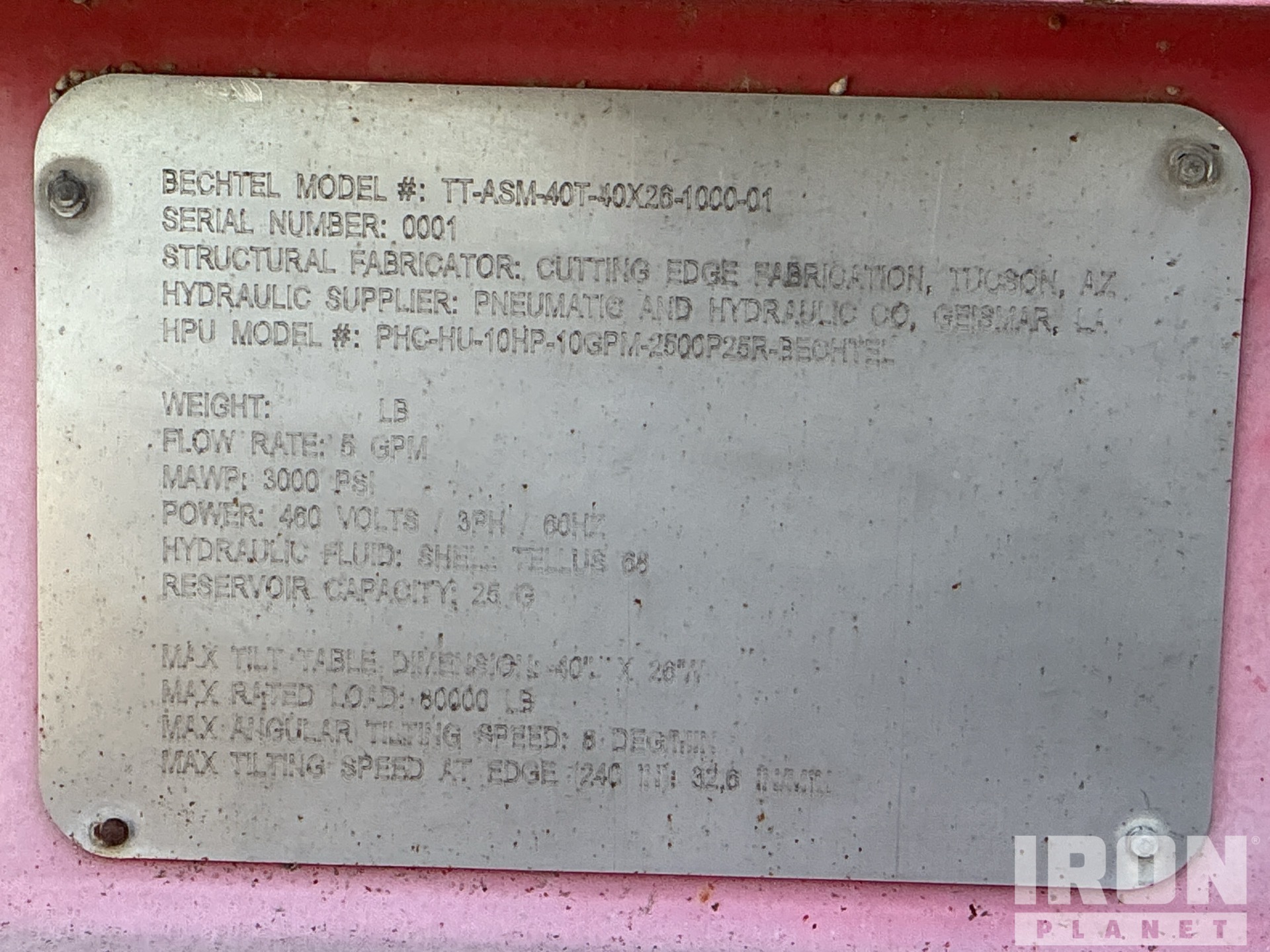 General Appearance with Numéro de série/Numéro d'identification du véhicule automobile