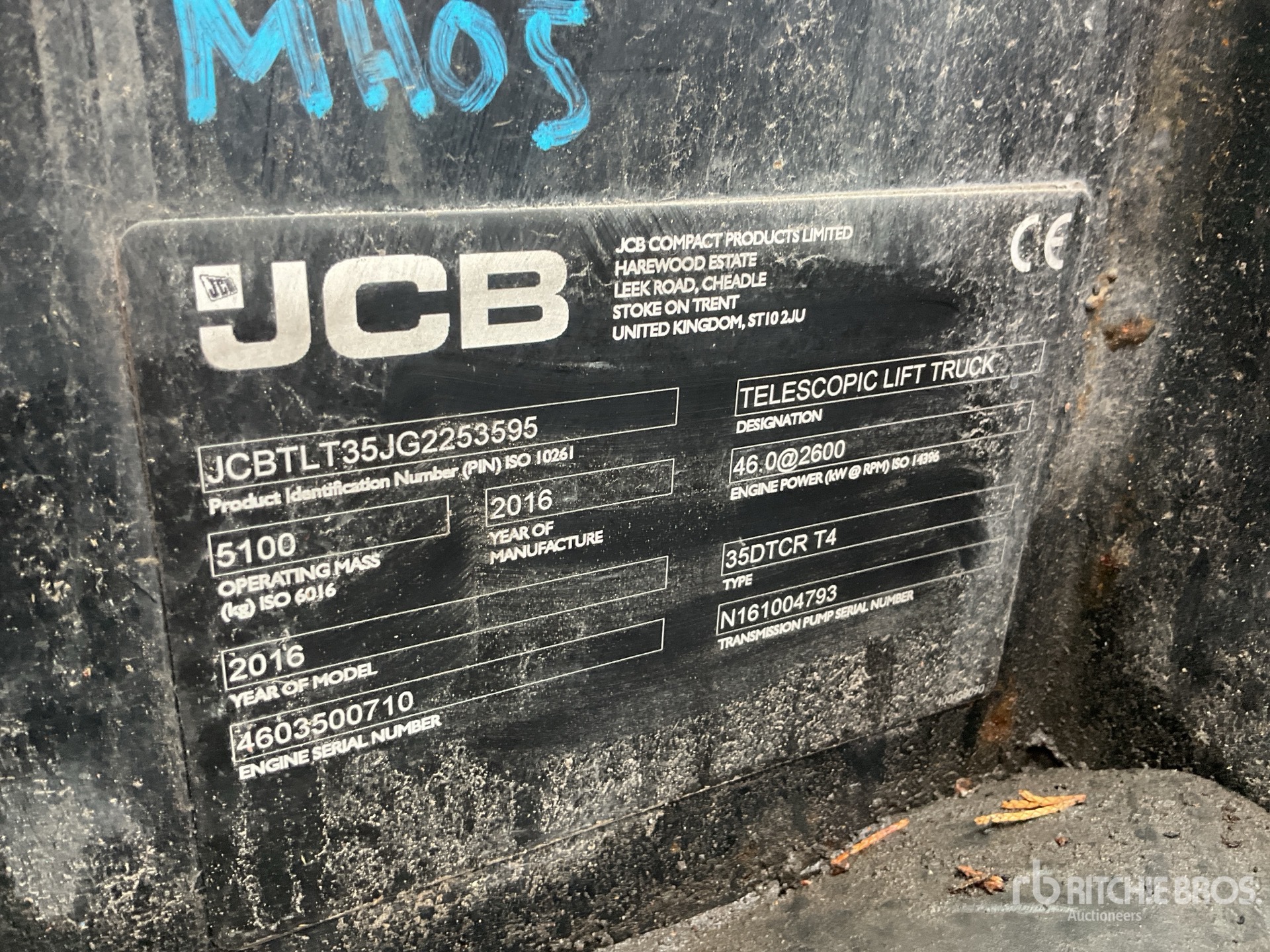 General Appearance with Numero seriale/numero d’identificazione del veicolo (VIN)