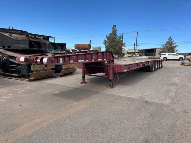 2011 Viking VFD57R24F70T 70 ton 57 ft 5 Axle Lowboy Oilfield Trailer