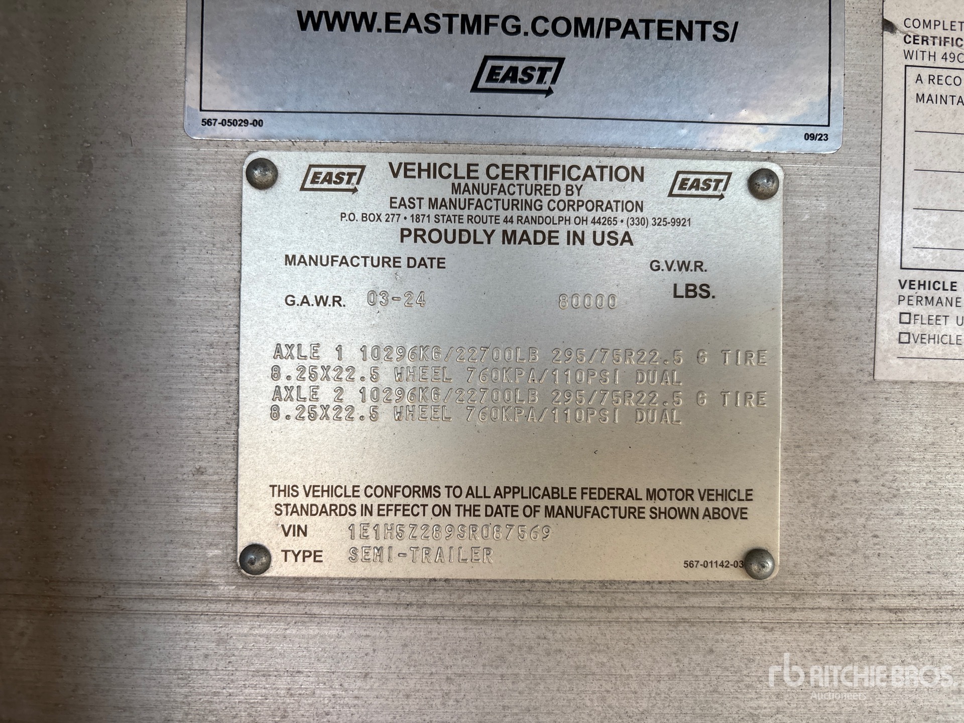 General Appearance with Seriennummer / FIN