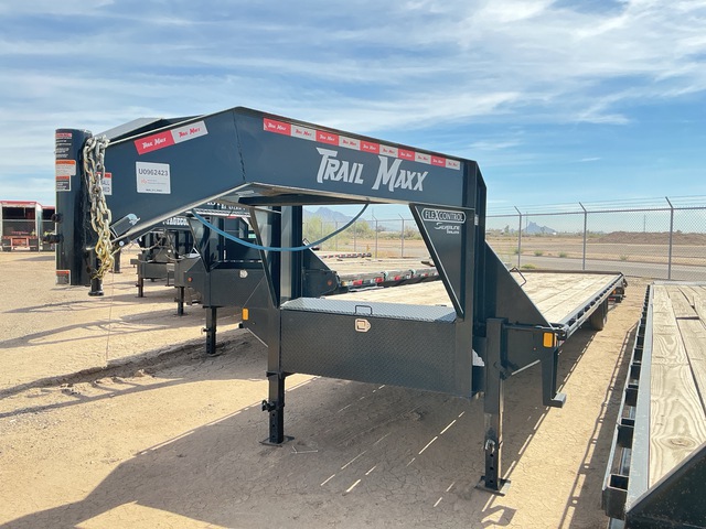 2025 Trailmax Maxx27-40 40 ft T/A Gooseneck Equipment Trailer