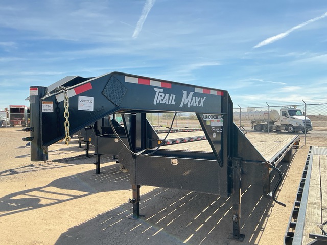 2026 Trailmax Max27-40 40 ft T/A Gooseneck Equipment Trailer