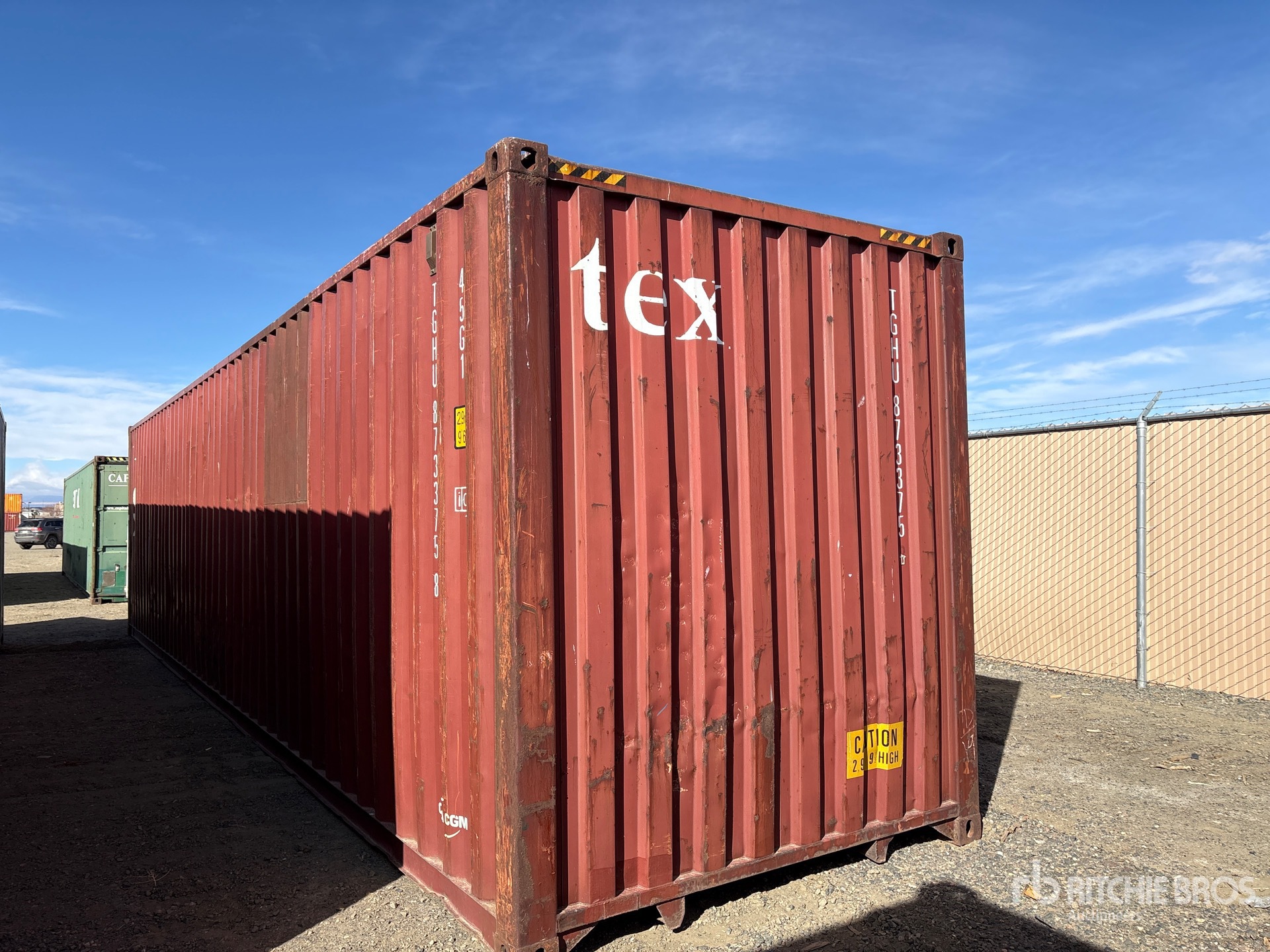 General Appearance with Picture, Left Rear Corner