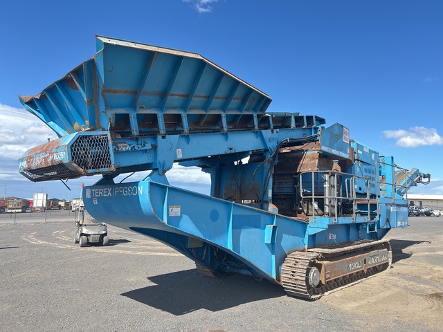 2005 Terex Pegson AX860 Maxtrak Tracked Cone Crushing Plant