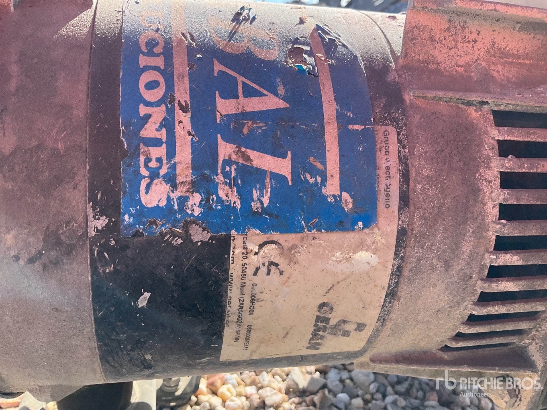 General Appearance with N.º de serie/VIN