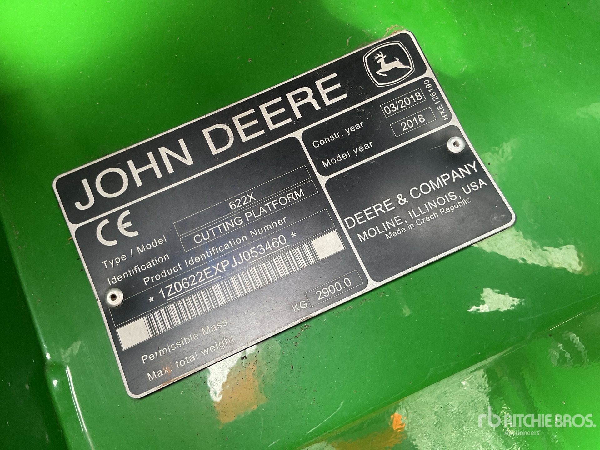 General Appearance with Numero seriale/numero d’identificazione del veicolo (VIN)