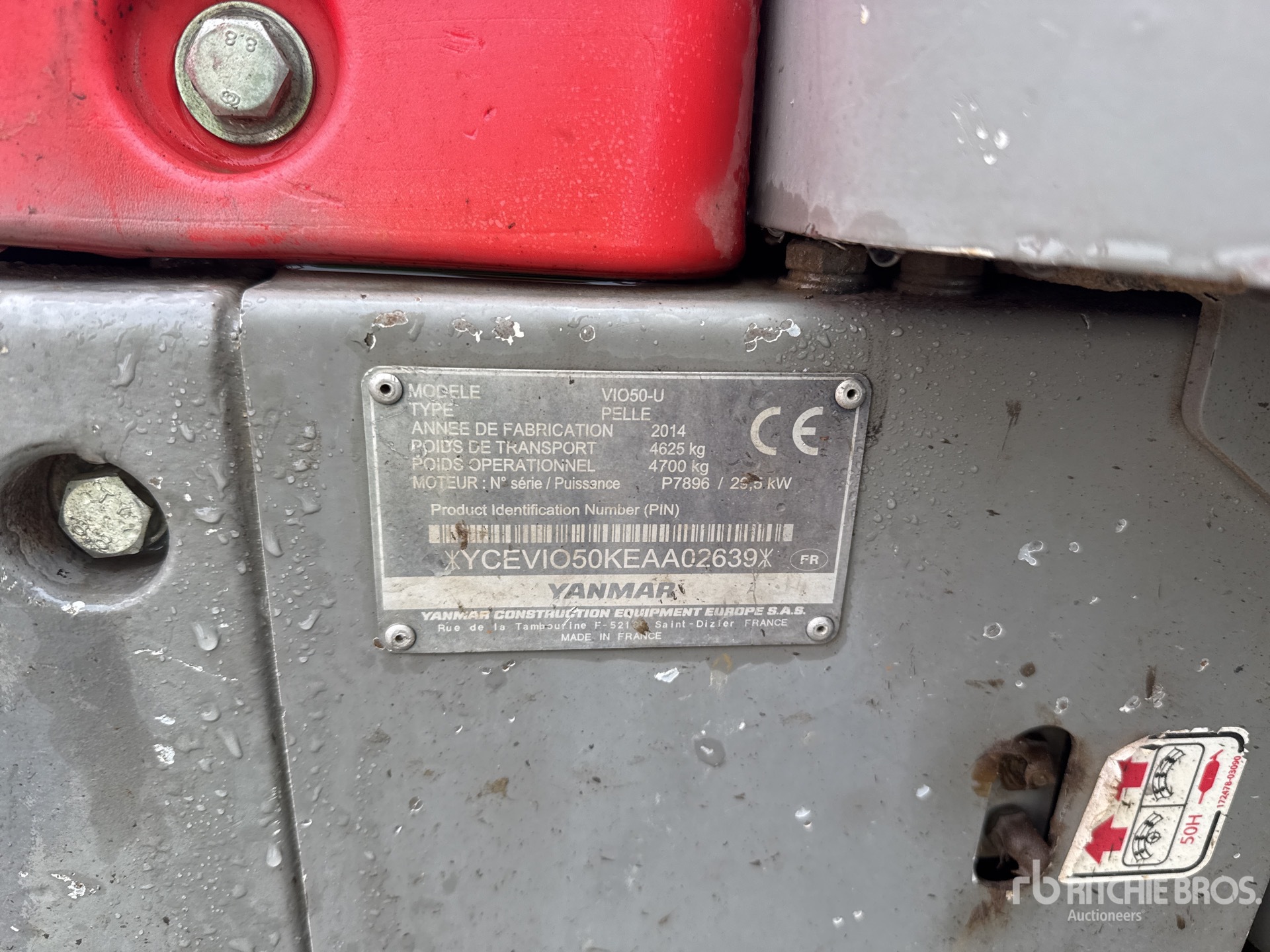 General Appearance with Numer seryjny/numer identyfikacyjny pojazdu