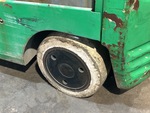 Chassis Lift with Left Rear Tire