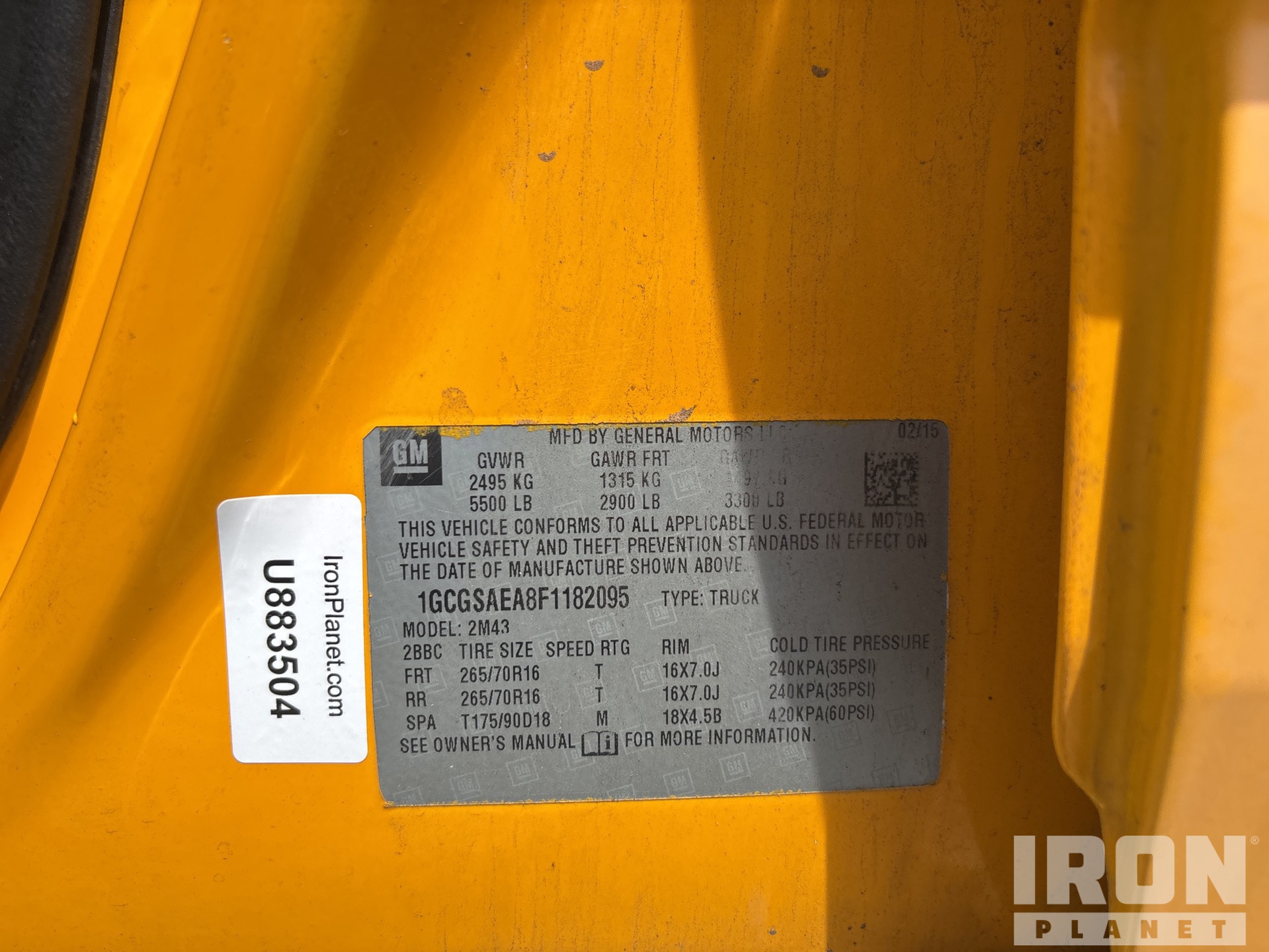 2015 Chevrolet Colorado