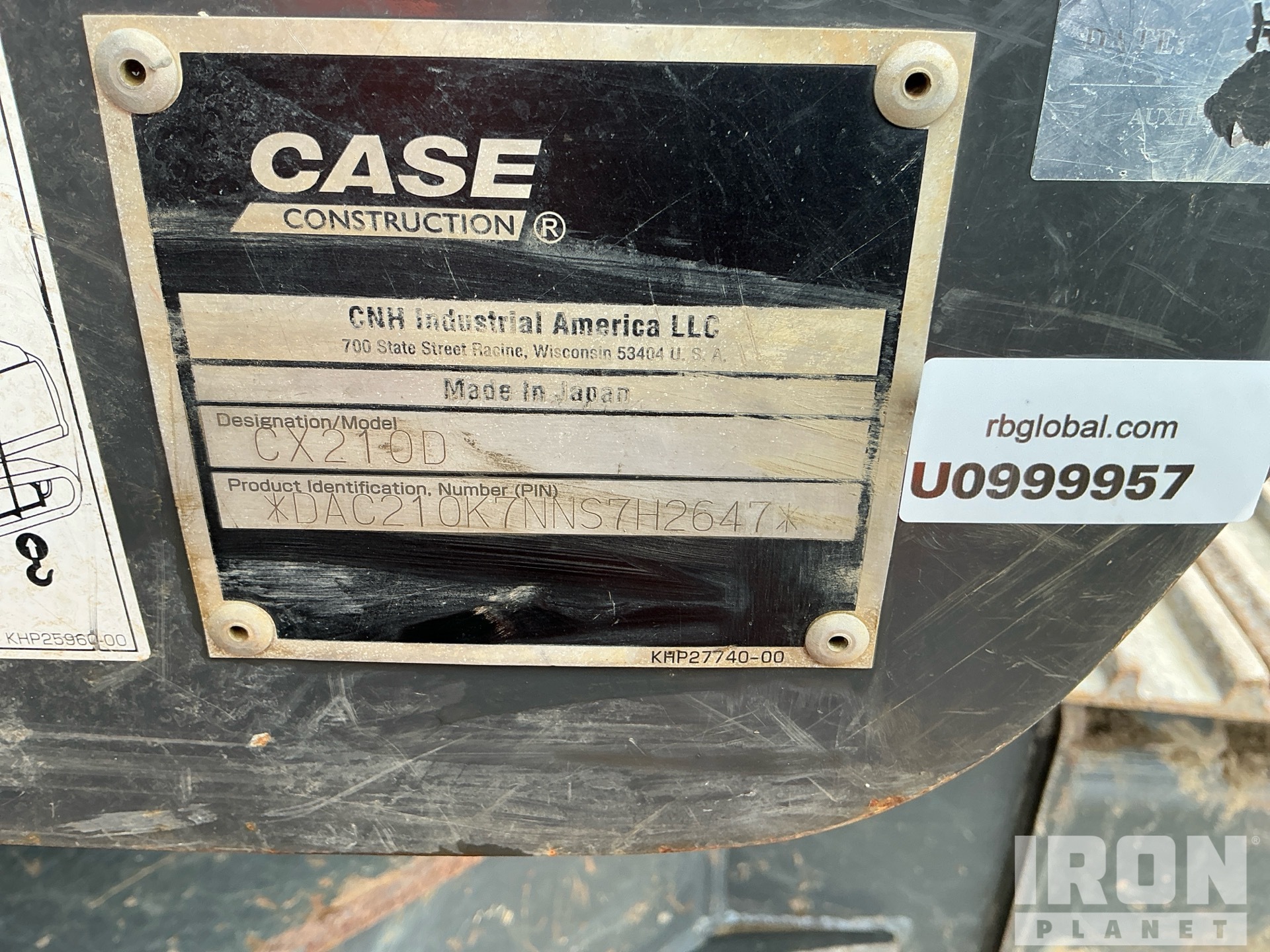 2022 Case CX210D