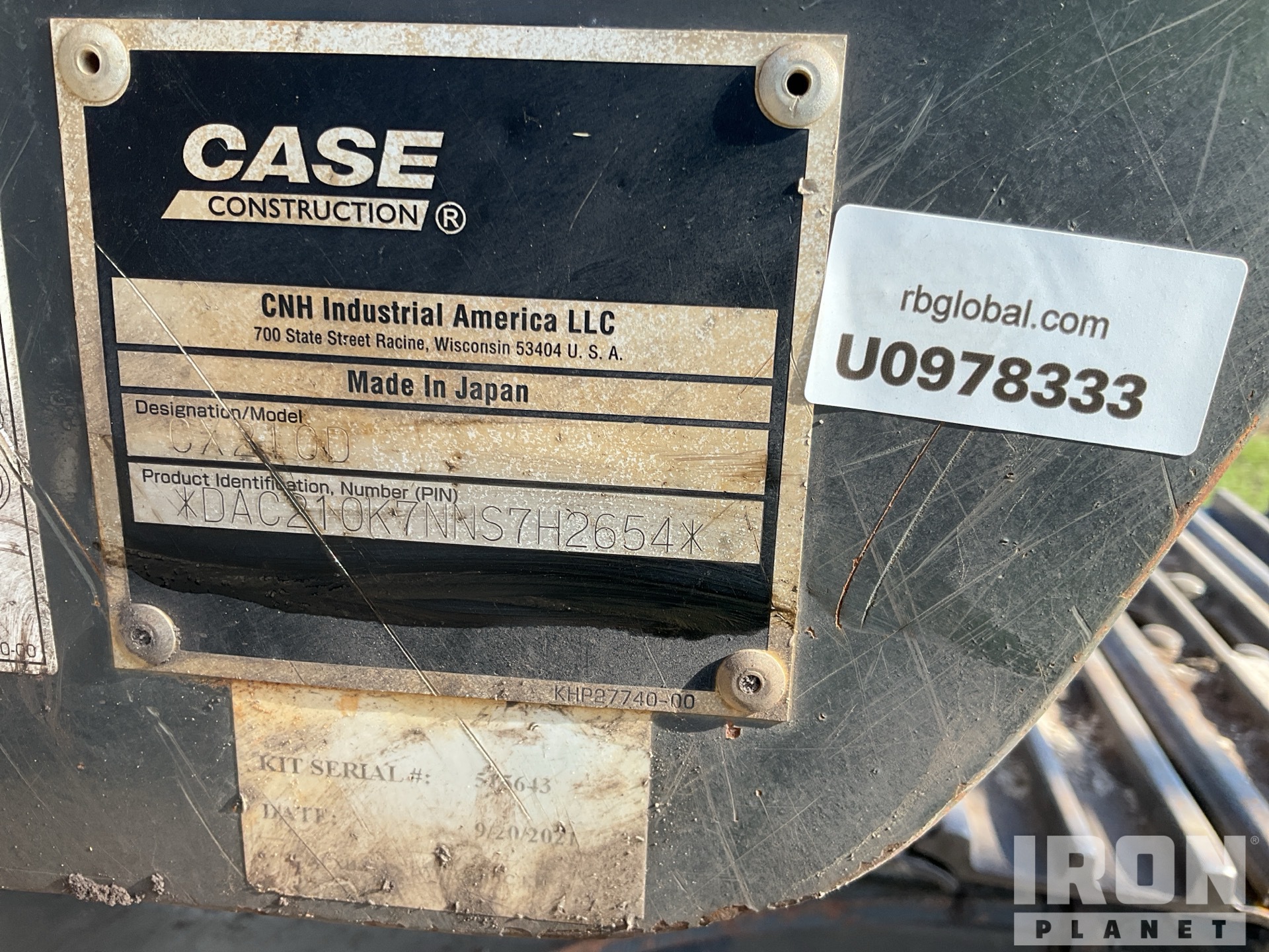 2022 Case CX210D