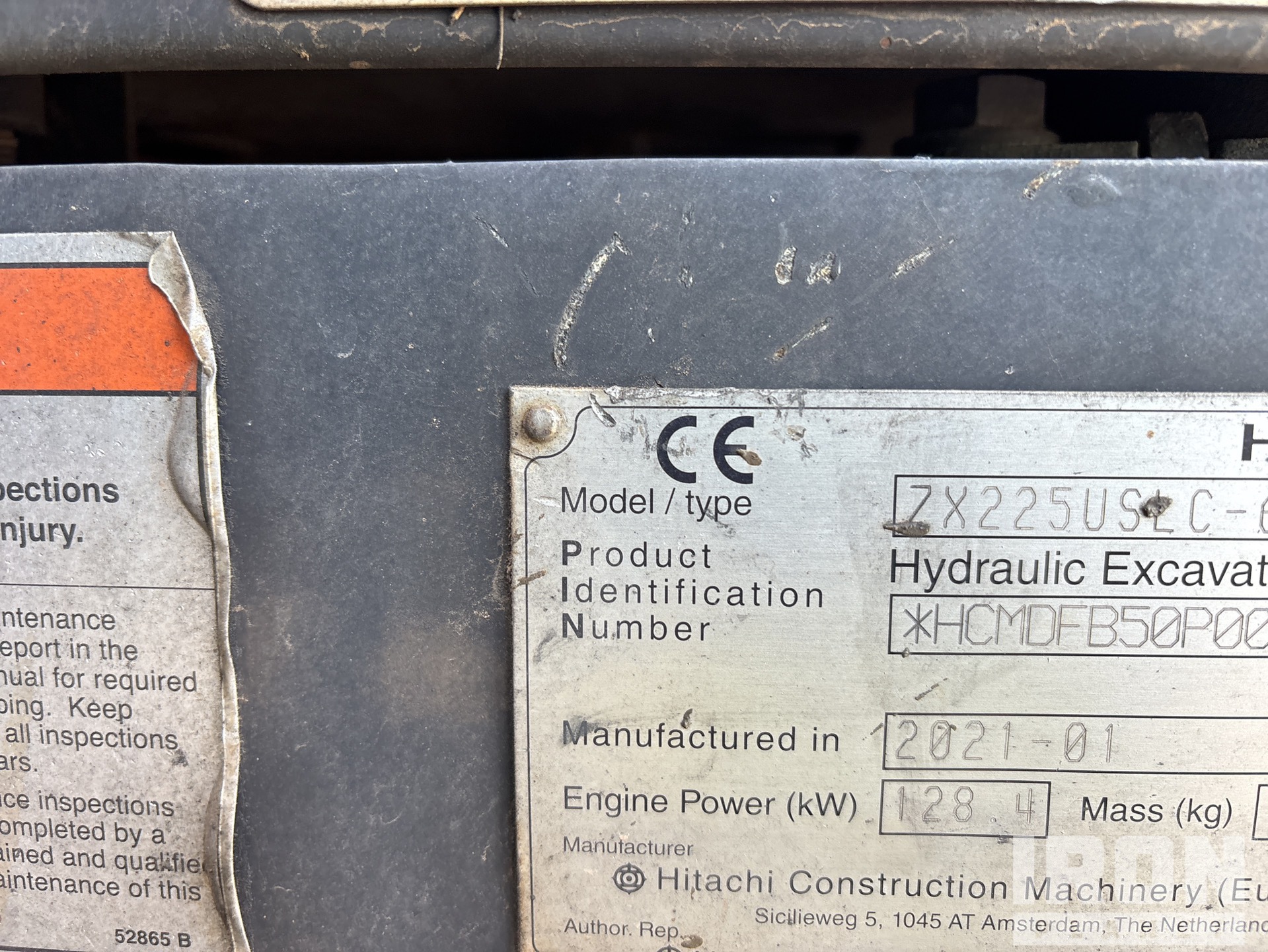 2021 Hitachi ZX225USLC-6