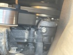 Engine with A/C Compressor