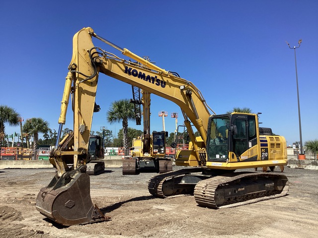 2021 Komatsu PC 210 LC 11 Tracked Excavator