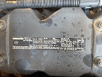 Engine with Emission Label
