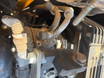 Engine with A/C Compressor